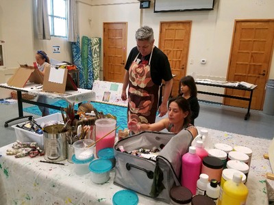Art workshop at the Venice Branch Library